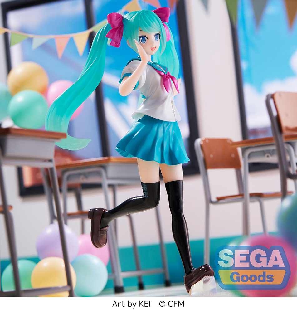 Hatsune Miku 16th Anniversary Kei Ver Vocaloid Luminasta Figure