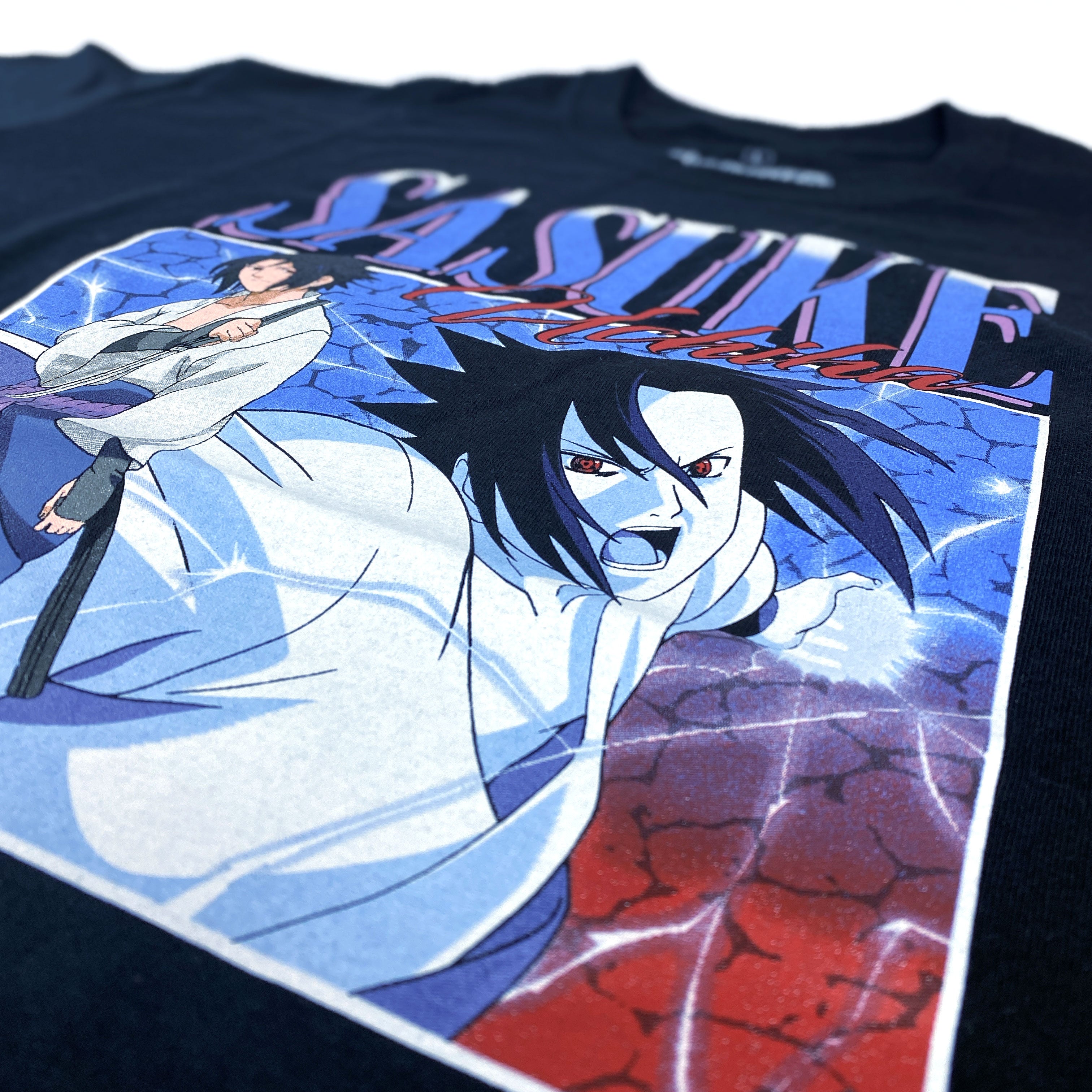 Naruto Shippuden - Sasuke Uchiha '90s T-Shirt - Crunchyroll Exclusive! image count 1