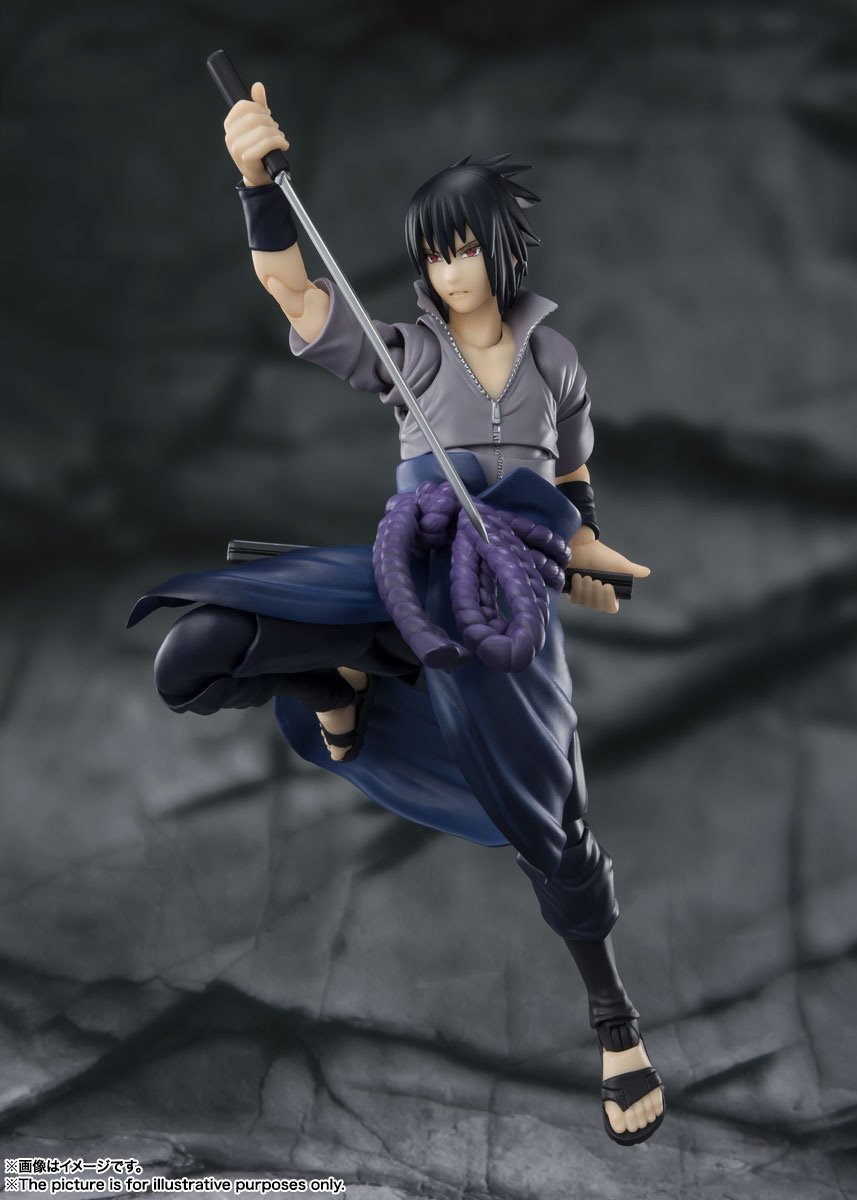 Sasuke Uchiha Chidori Action Figure Naruto Shippuden Anime PVC