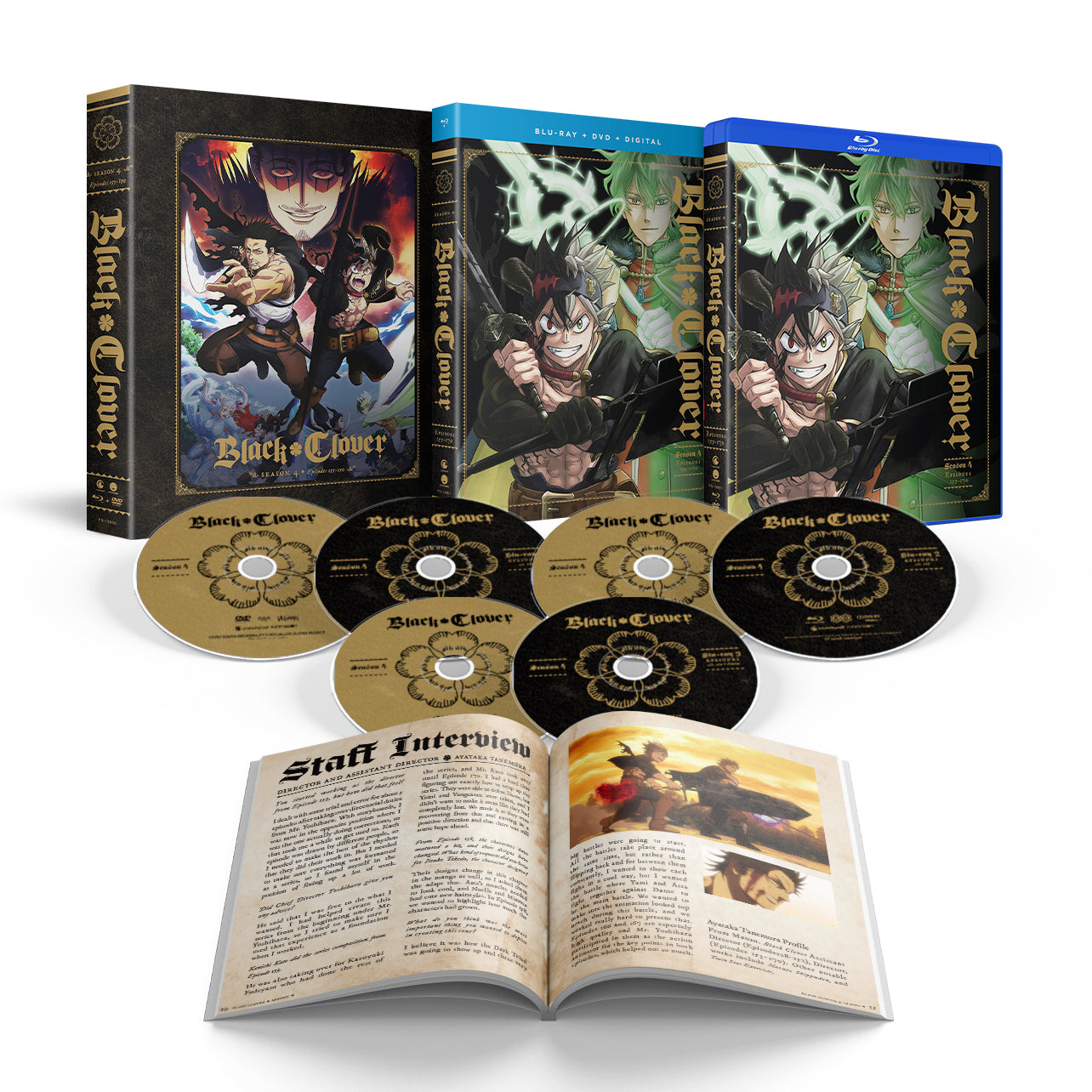 Black Clover - Season 4 - Limited Edition - Blu-ray + DVD image count 0