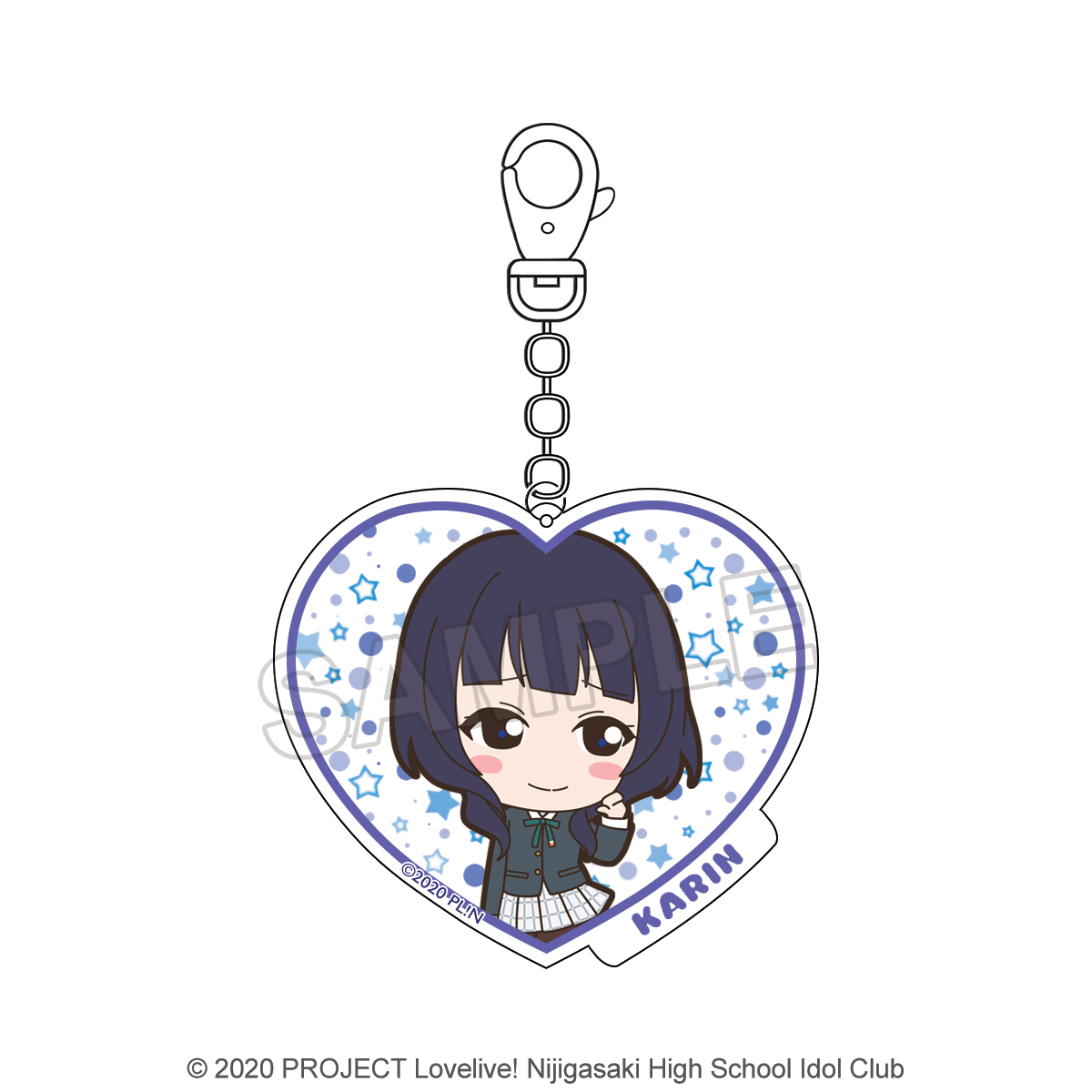 Love Live! Nijigasaki High School School Idol Club Big Key Ring Karin Asaka  Chinese Dress Ver. (Anime Toy) - HobbySearch Anime Goods Store