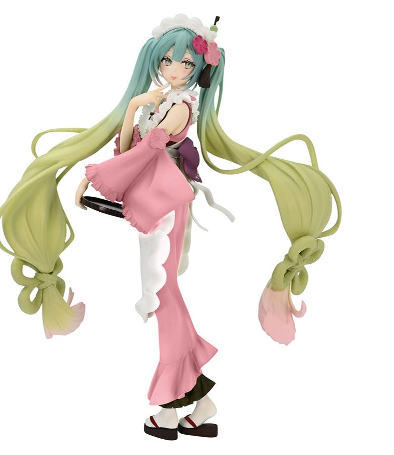 Hatsune Miku - Miku Exceed Creative Figure (Matcha Green Tea Parfait ...