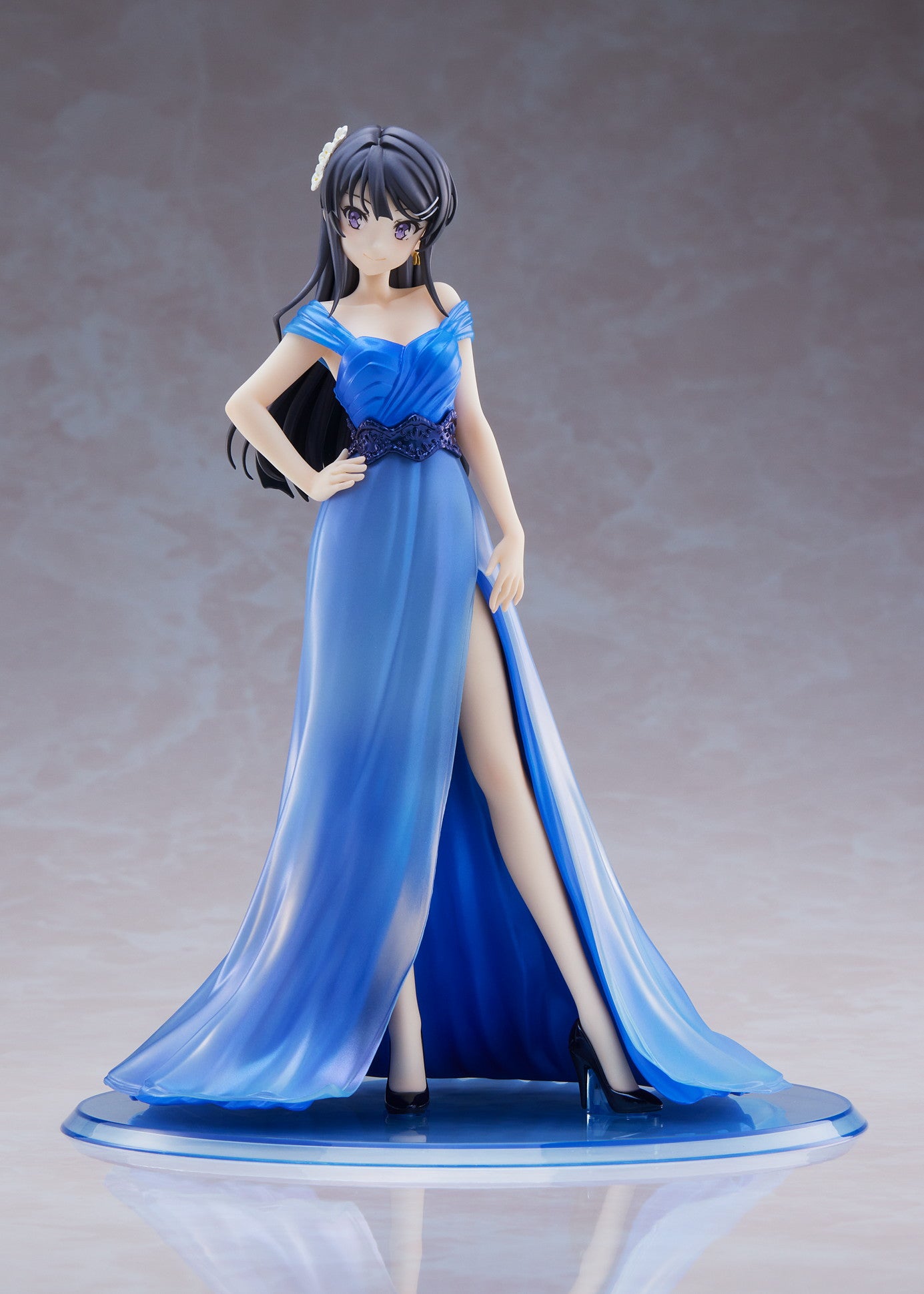 Rascal Does Not Dream of Bunny Girl Senpai - Mai Sakurajima Figure (Blue Wedding Dress Ver.) image count 2