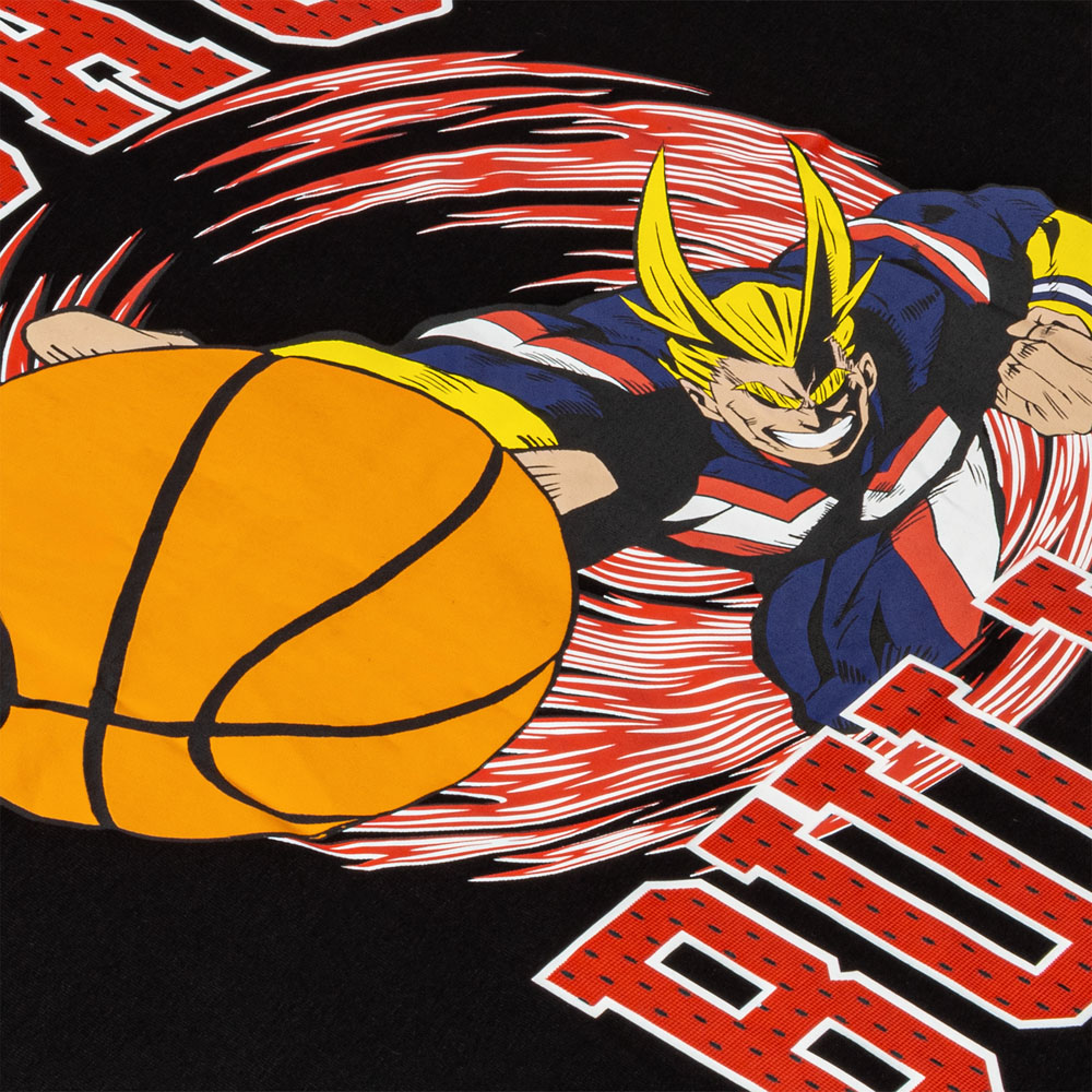 My Hero Academia – My Hero Academia x NBA Chicago Bulls x Hyperfly All Might SS T-shirt image count 5