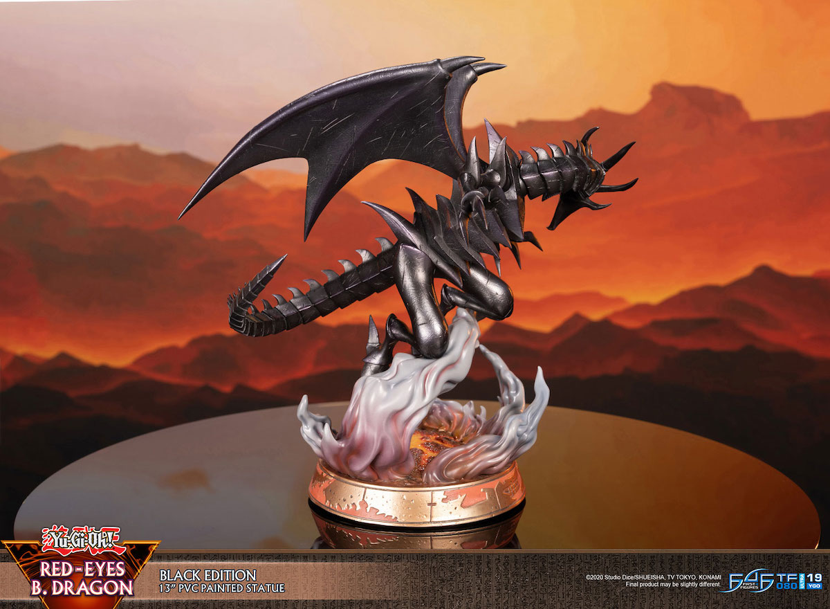 Red-Eyes B. Dragon Black Variant Ver Yu-Gi-Oh! Statue Figure ...