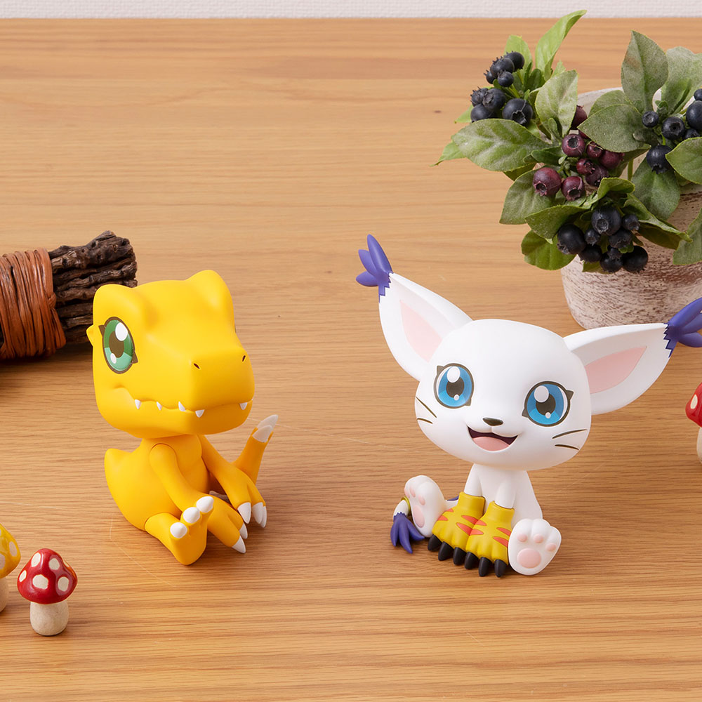 Agumon & Tailmon Look Up Series Digimon Adventure Figure Set with