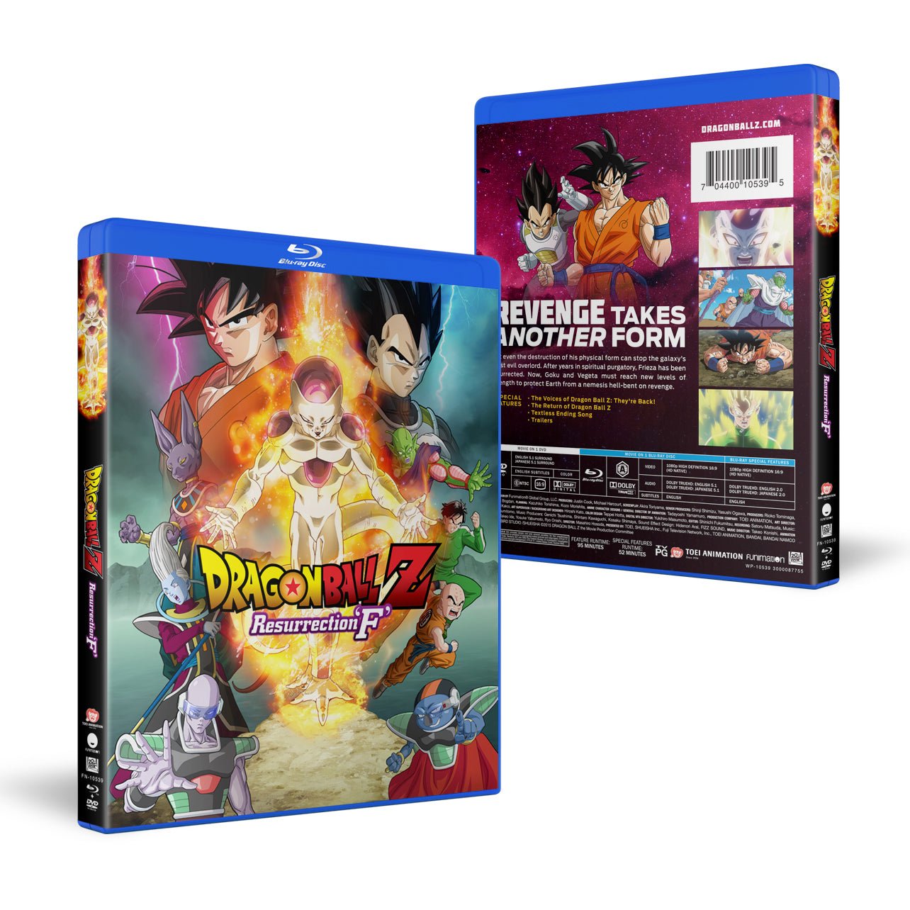 Dragon Ball Z - Resurrection 'F' - Blu-ray + DVD image count 0
