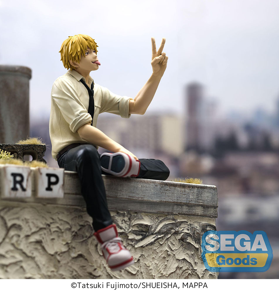 Denji Perching Ver Chainsaw Man PM Prize Figure image count 5