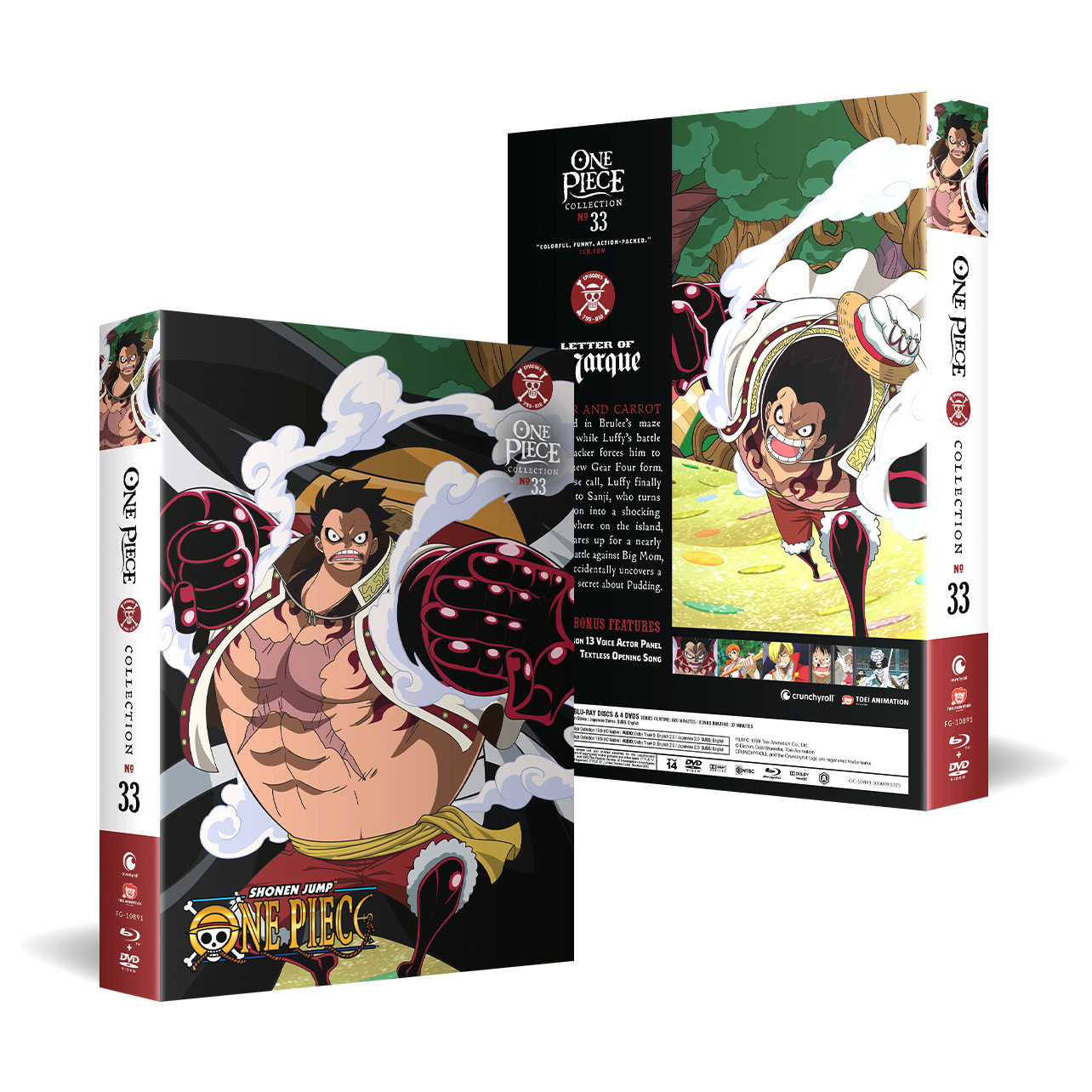 The One Piece Podcast 🧸 on X: Crunchyroll releases 'One Piece Film Red'  on Blu-ray/DVD on July 11th. Special Features include three special  episodes, along with a metallic embossed O-card. Furthermore, Season
