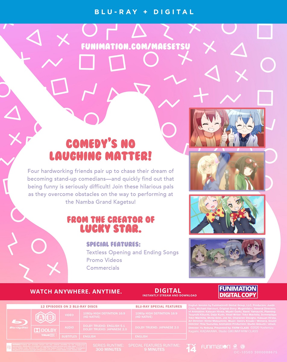 Maesetsu! Opening Act - The Complete Season - Blu-ray