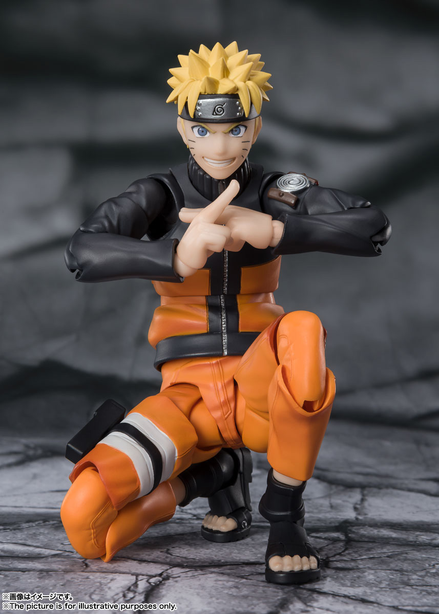 Naruto Shippuden 6 Inch Action Figure Tamashii Nations - Naruto (Shelf Wear  Packaging) 