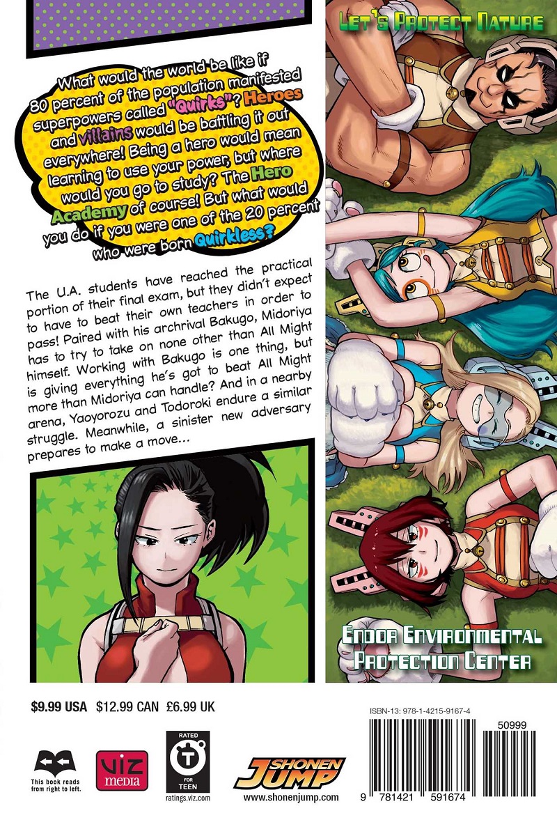 PDF Free: My Hero Academia, Vol. 8: Yaoyorozu Rising