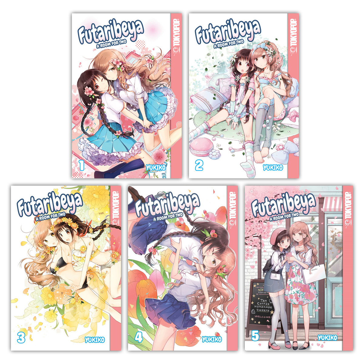 Futaribeya Manga (1-5) Bundle | Crunchyroll Store