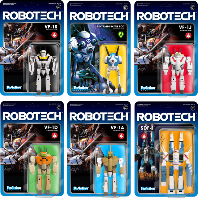 Robotech - Super7 ReAction VF-1A Figure image count 2