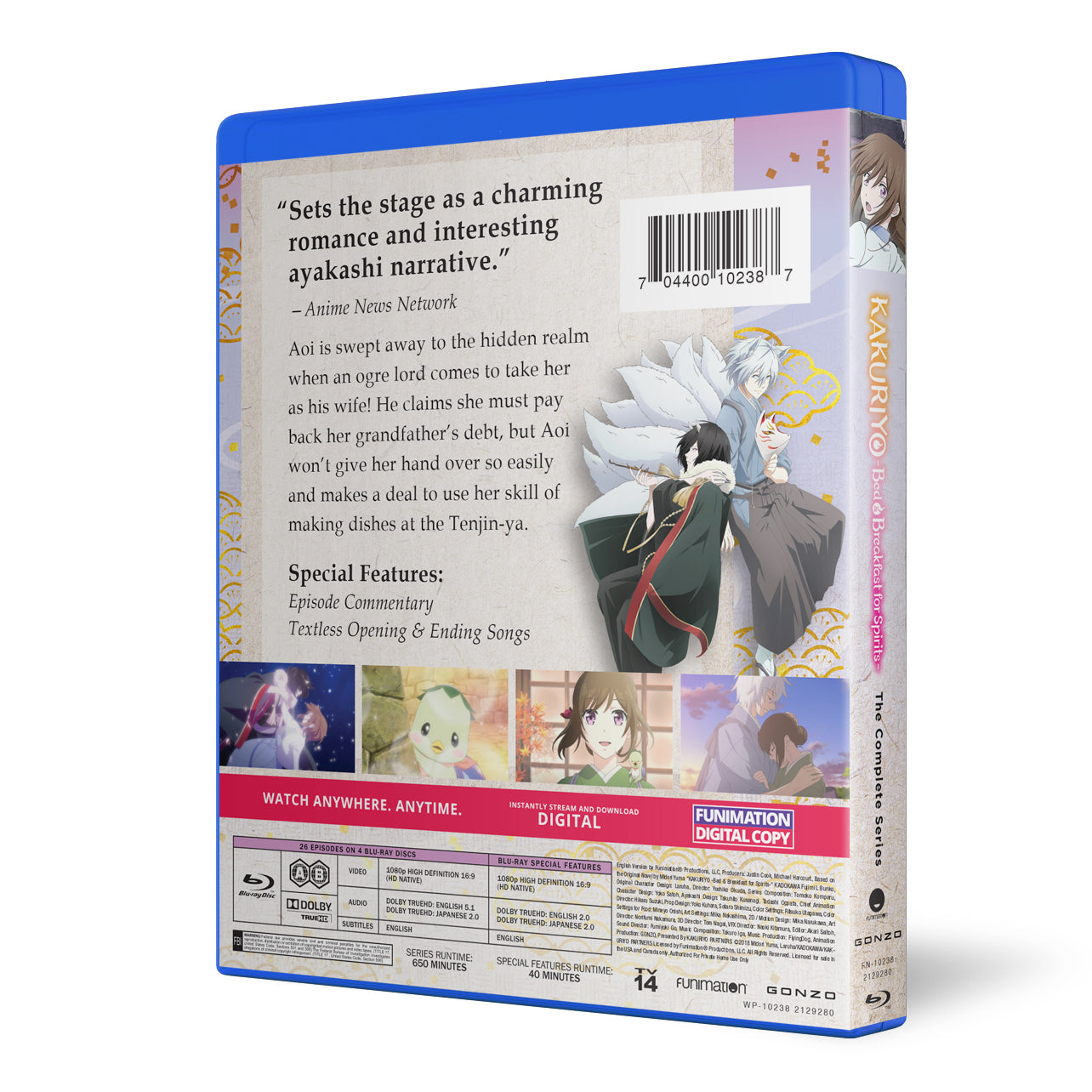 Kakuriyo -Bed & Breakfast for Spirits- The Complete Series - Blu-ray image count 1