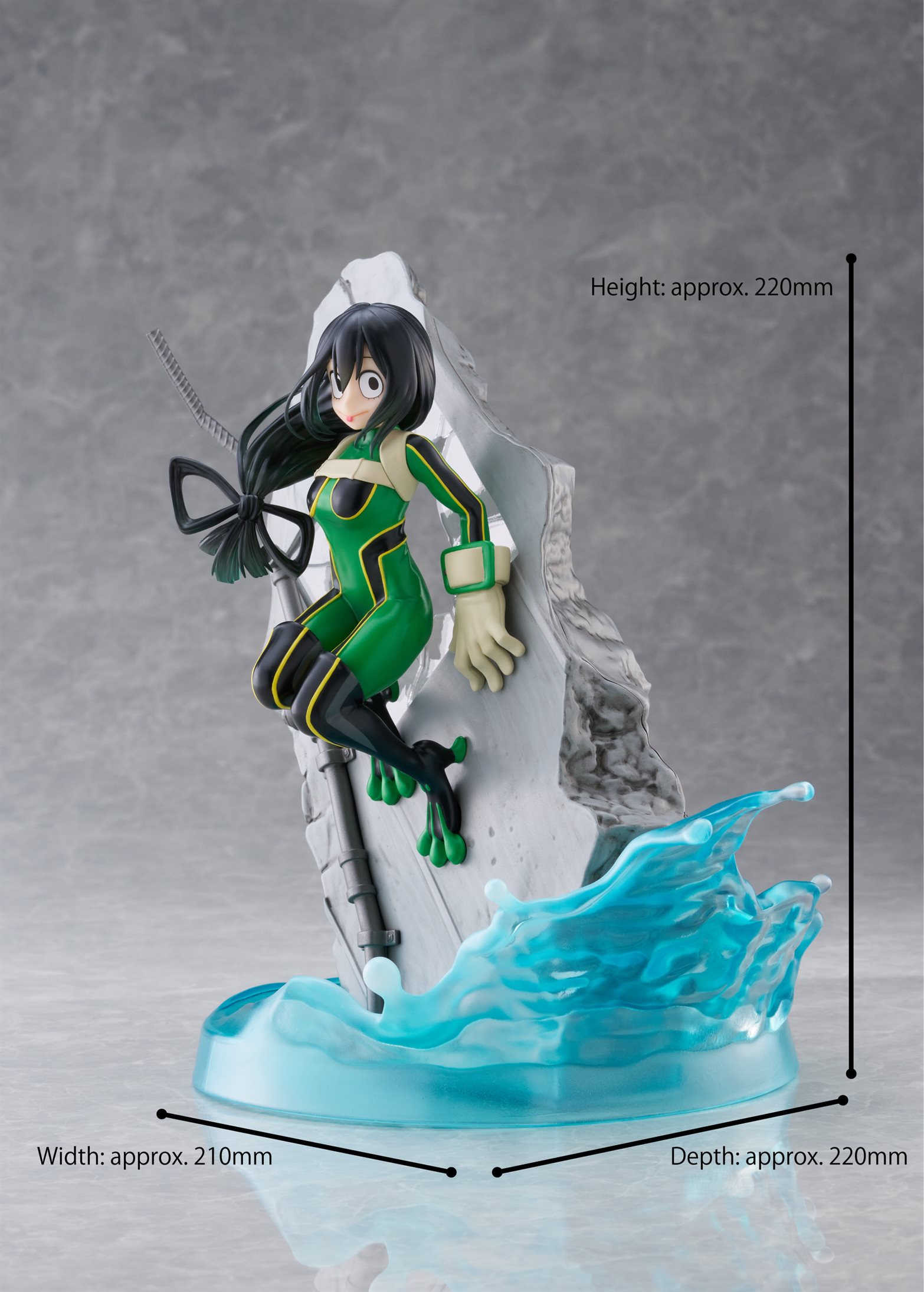 My Hero Academia - Tsuyu Asui DRESSTA Figure | Crunchyroll Store