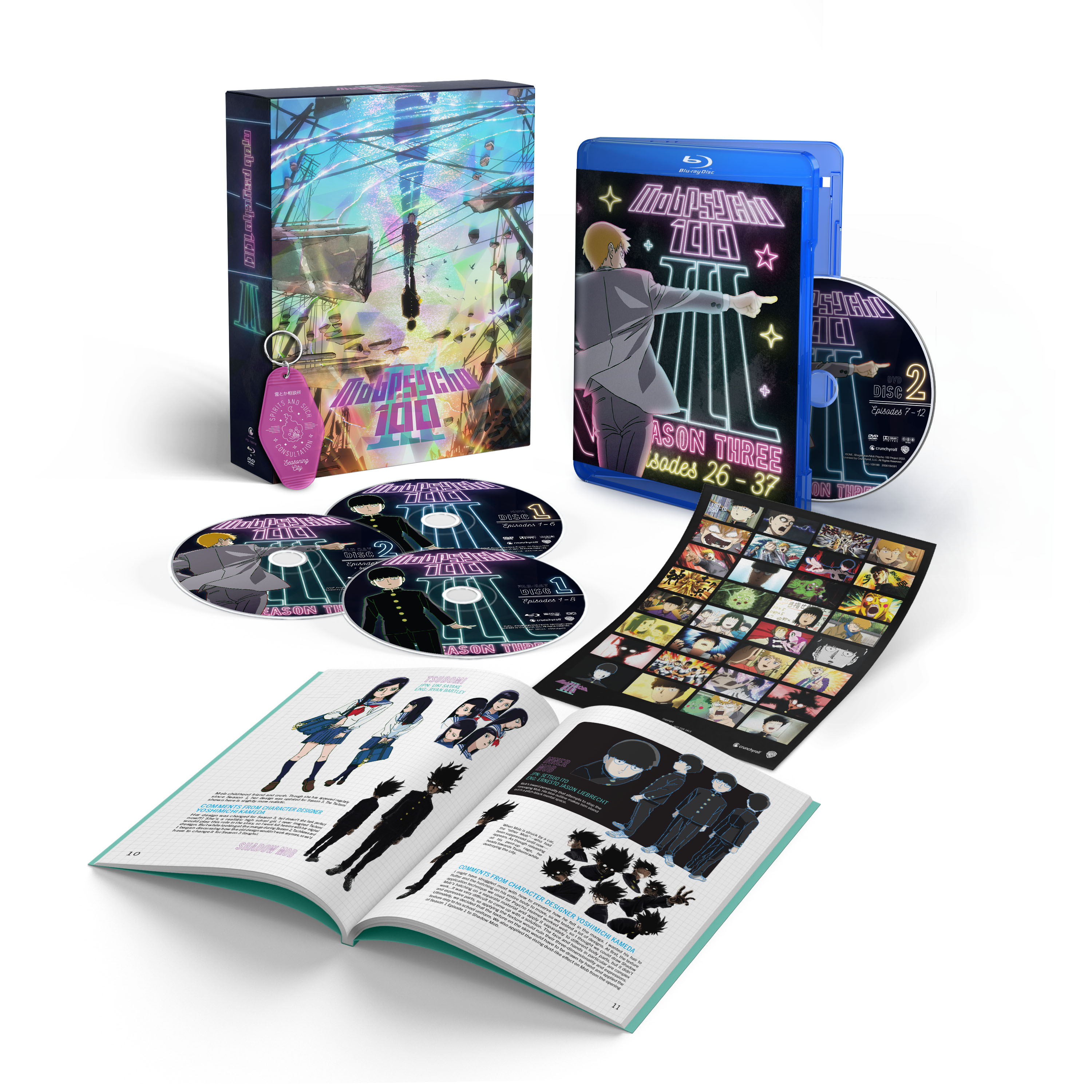 Mob Psycho 100 III - Season 3 - Blu-ray + DVD - Limited Edition |  Crunchyroll Store