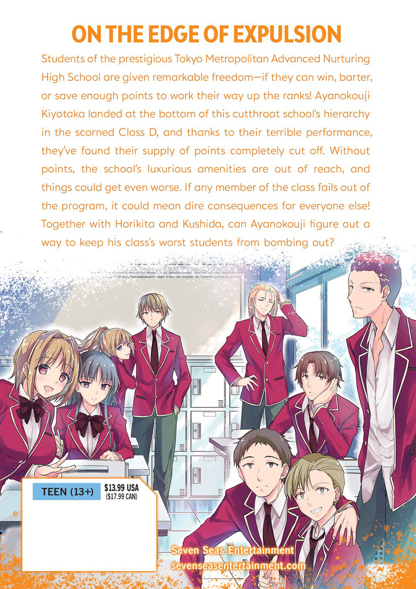 Cannot find the source of this Classroom of the Elite: Year 2 manga panel  - Anime & Manga Stack Exchange