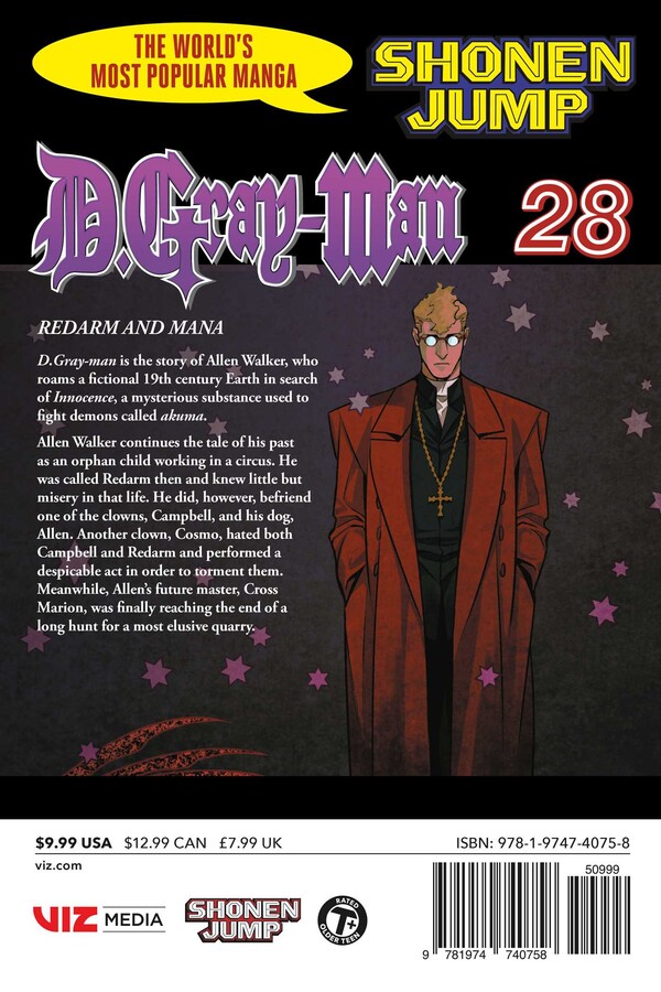 D.Gray-man Manga Volume 28 image count 1