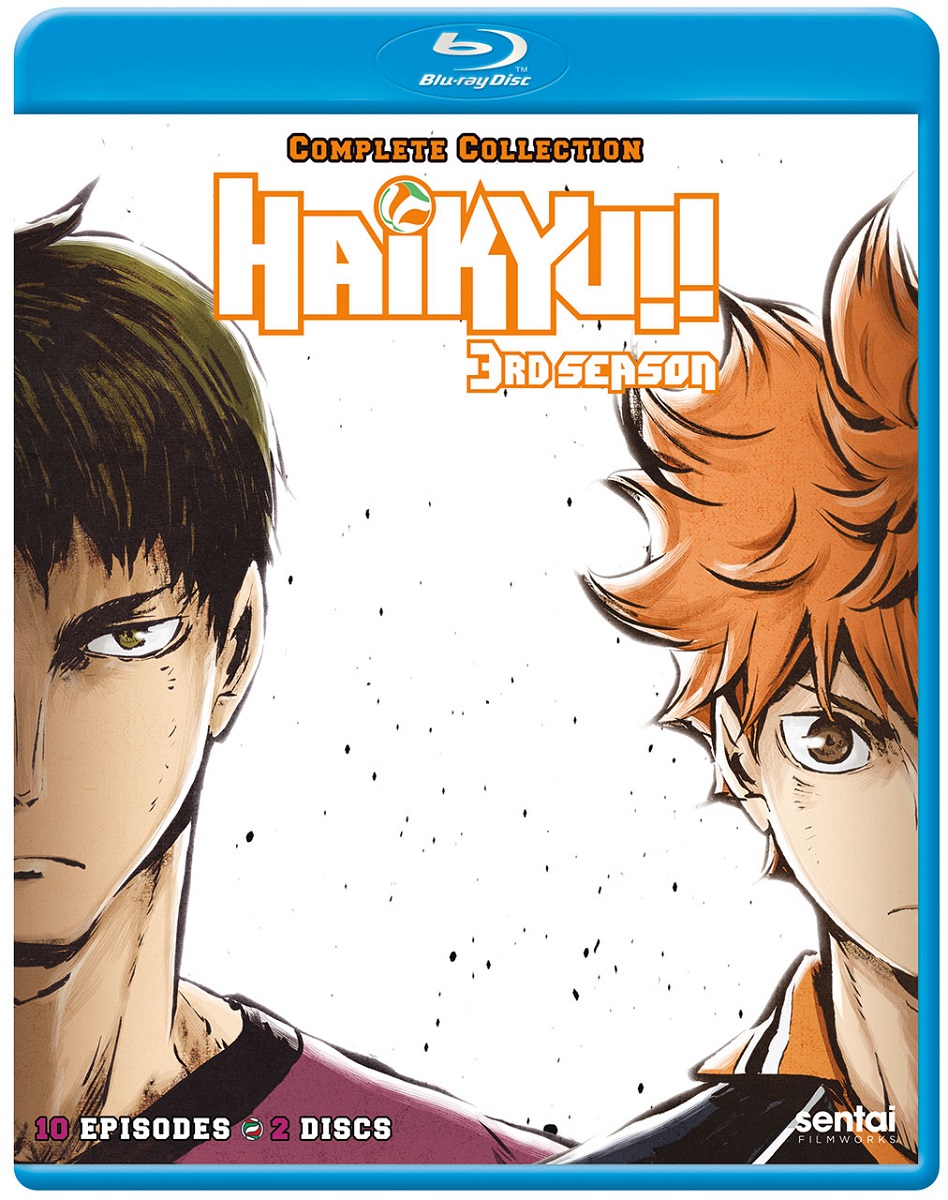 Haikyuu TV anime - 『Haikyuu!! TO THE TOP』Volume 3 - DVD & BD cover  featuring the Karasuno's 3rd year members! The Volume 3 will be released on  August 19th. Source