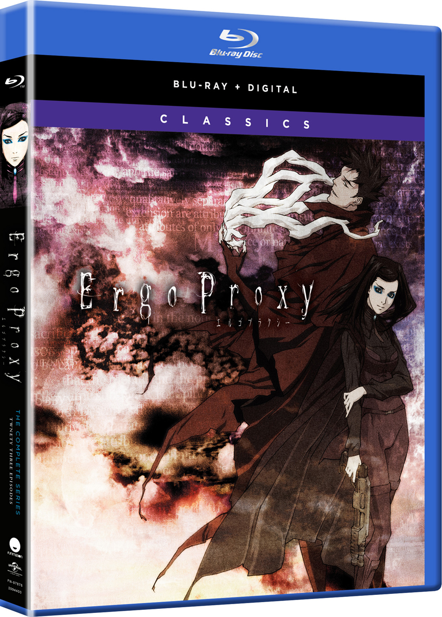 ERGO PROXY VOLUMES 1 2 3 4 DVD Episodes 1-16 Engilsh or Japanese Anime WS 4  Disc
