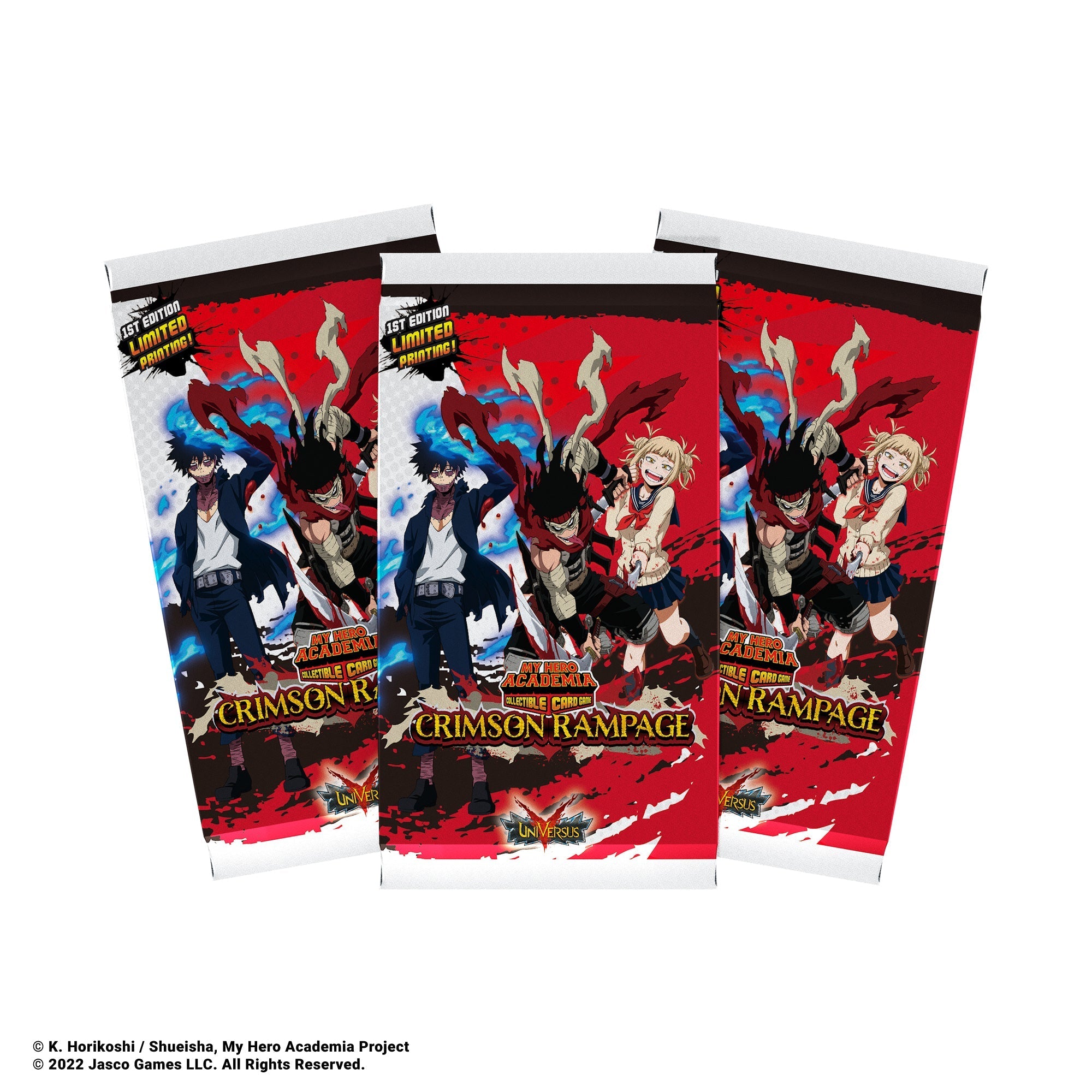 My Hero Academia - Collectible Card Game Series 2: Crimson Rampage Booster Box image count 3