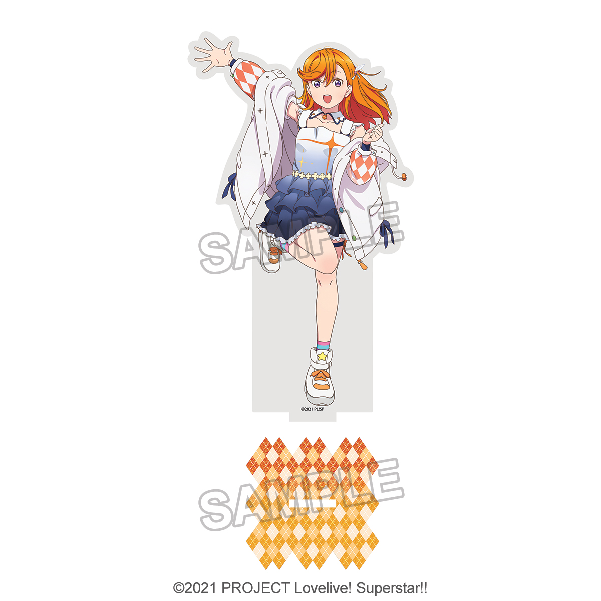 AmiAmi [Character & Hobby Shop]  SHOW BY ROCK!! Fes A Live Deka Acrylic  Stand Leppanyo(Released)