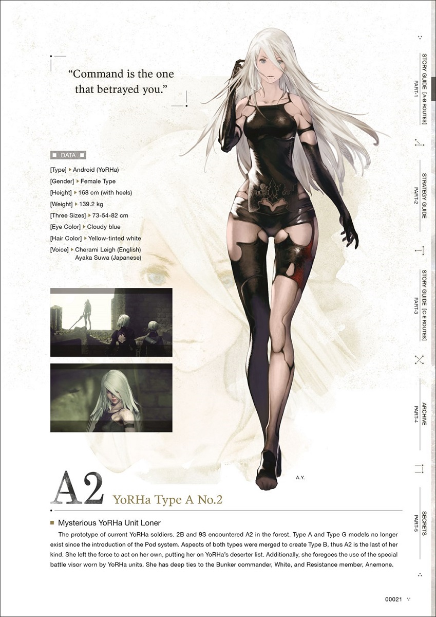NieR Automata World Guide Artbook Volume 2 (Hardcover) image count 4