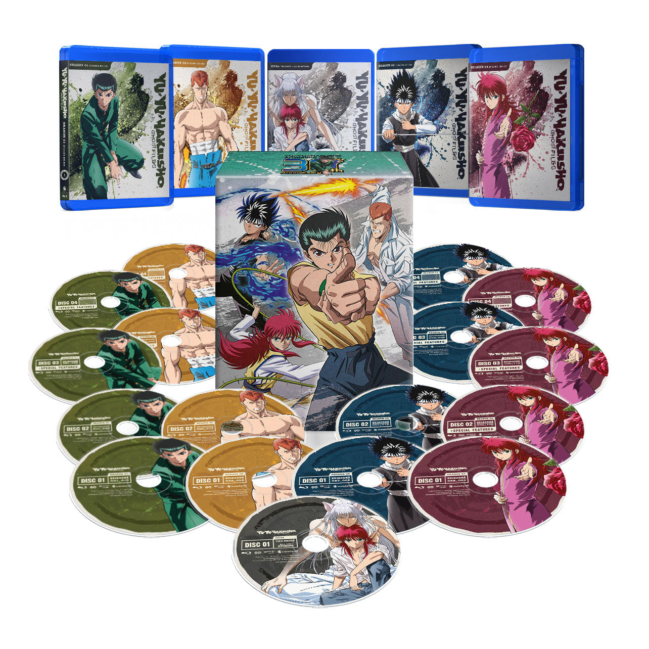 Yu Yu Hakusho - 30th Anniversary Box Set - Blu-ray image count 0