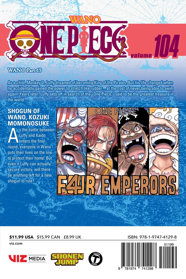 One Piece Manga Volume 104 | Crunchyroll Store