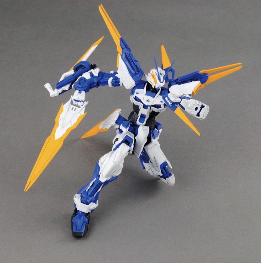 Gundam Astray Blue Frame D Mobile Suit Gundam MG 1/100 Model Kit image count 2