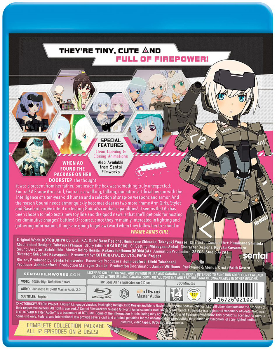 Frame Arms Girl Blu-ray | Crunchyroll Store