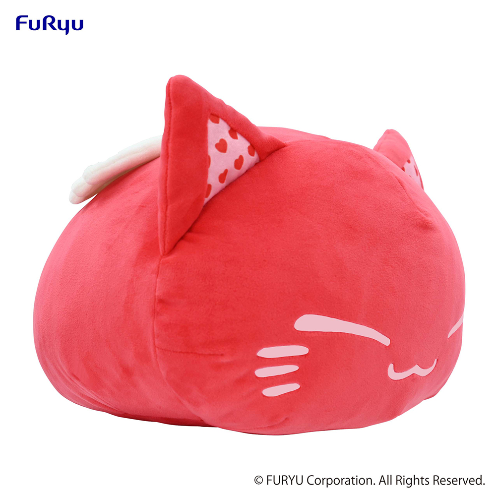 Red Cupid Nemuneko Cat Big Plush image count 0