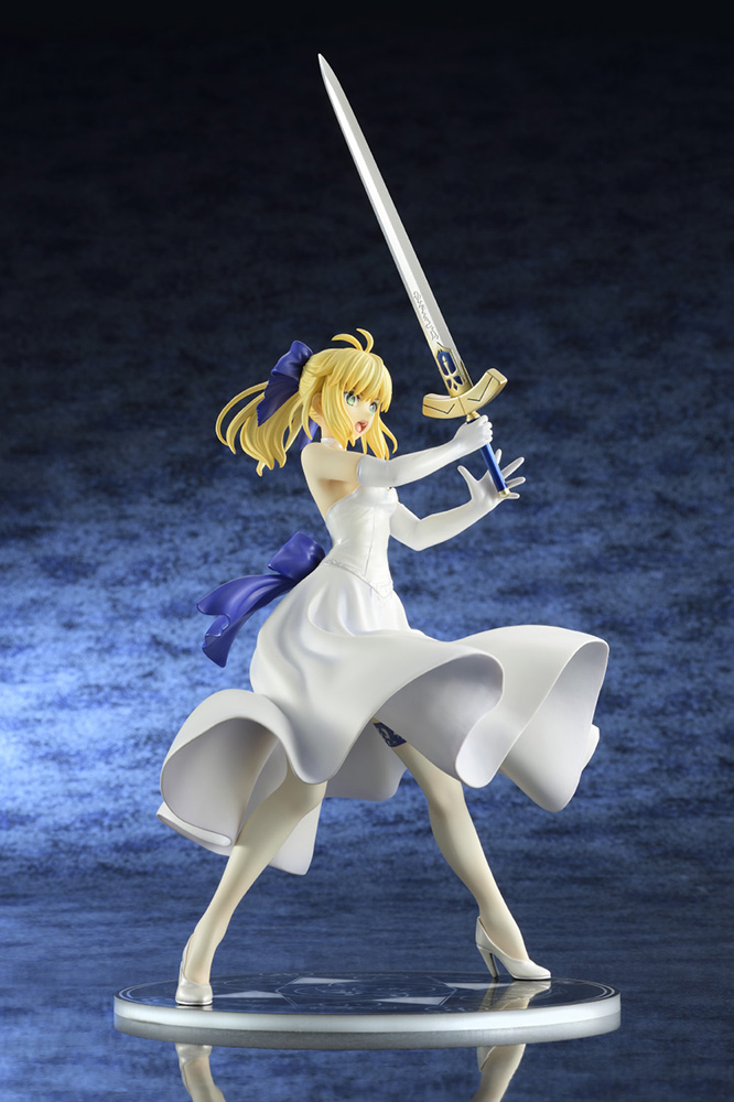 Saberaltria Pendragon White Dress Renewal Ver Fatestay Night Unlimited Blade Works Figure 3366