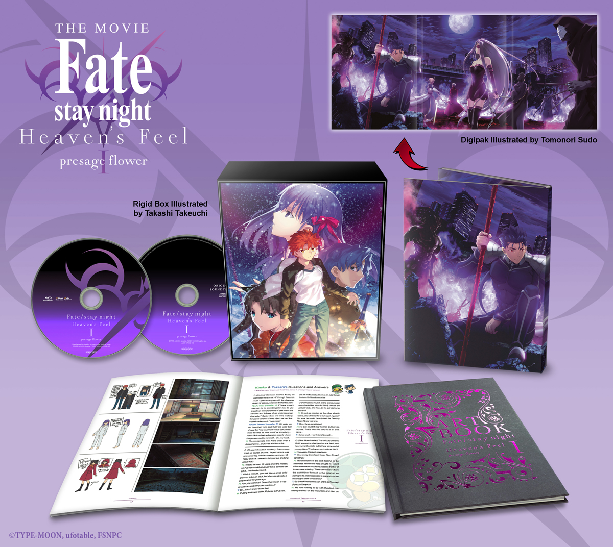 Fate/Stay Night Heavens Feel I Presage Flower LE Blu-ray