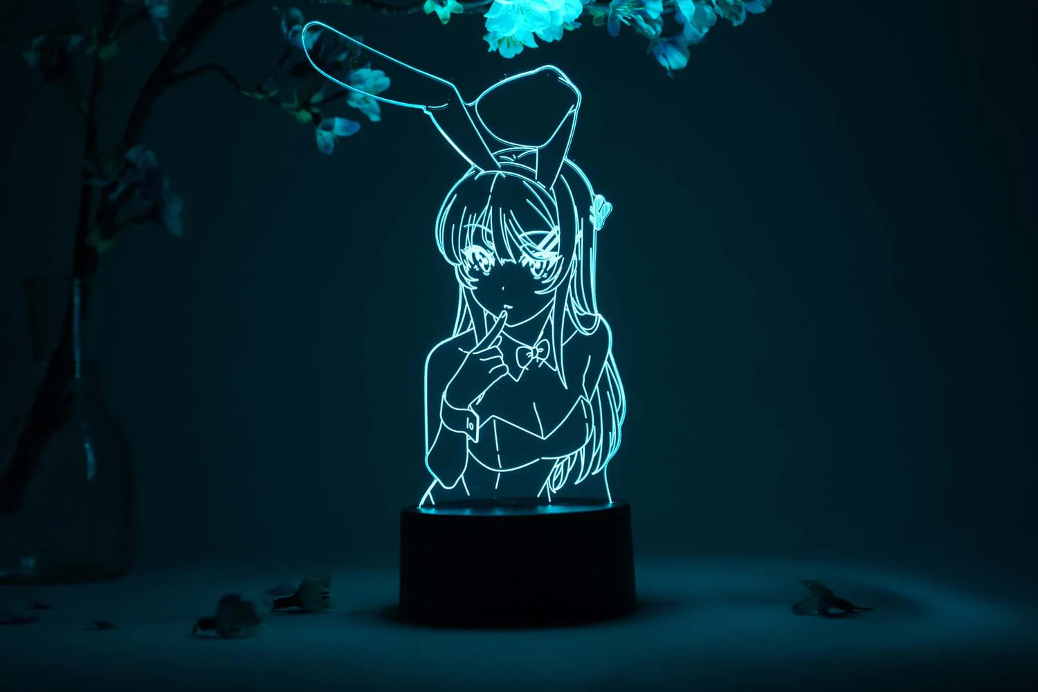 Rascal Does Not Dream of Bunny Girl Senpai - Bunny Girl Bust Otaku Lamp image count 4