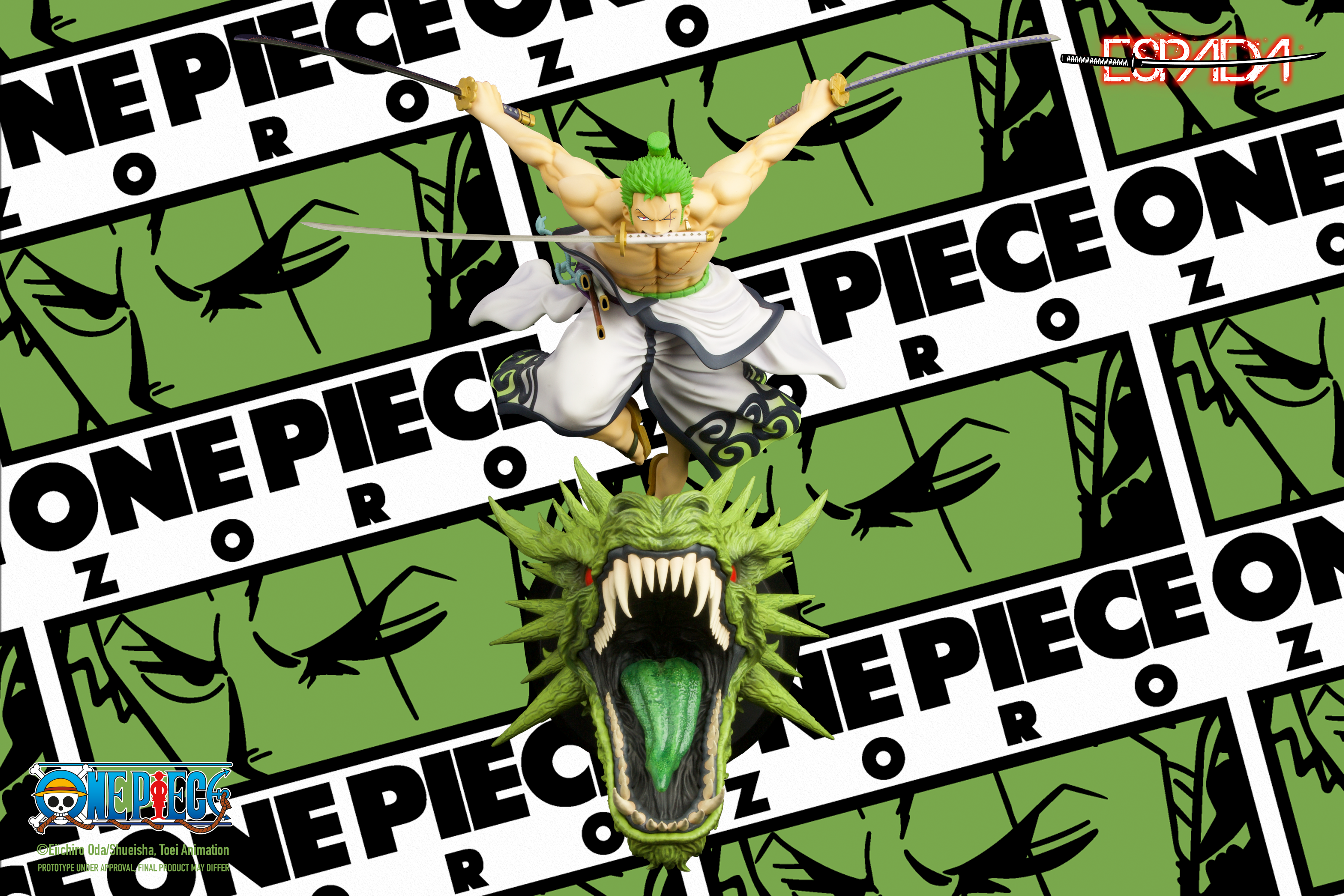 One Piece Roronoa Zoro Green Wallpaper - Zoro Wallpaper iPhone