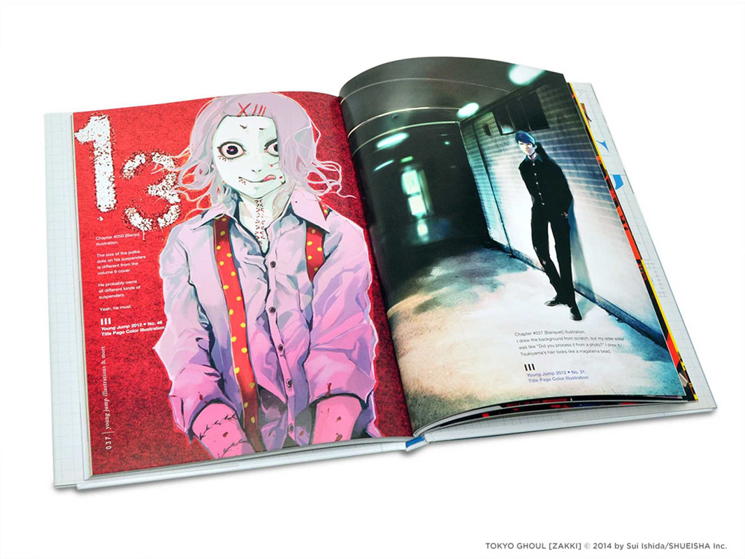 Tokyo Ghoul Illustrations: zakki Art Book (Hardcover) image count 2