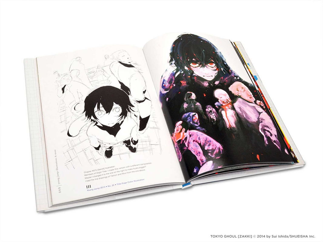 Tokyo Ghoul Illustrations Zakki (Hardcover) image count 3
