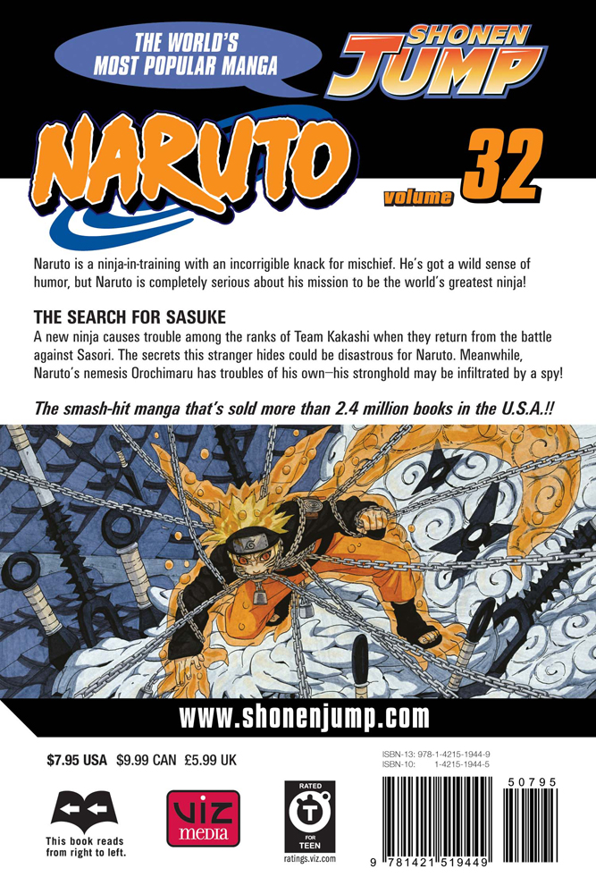 DVD Naruto - Vol. 32