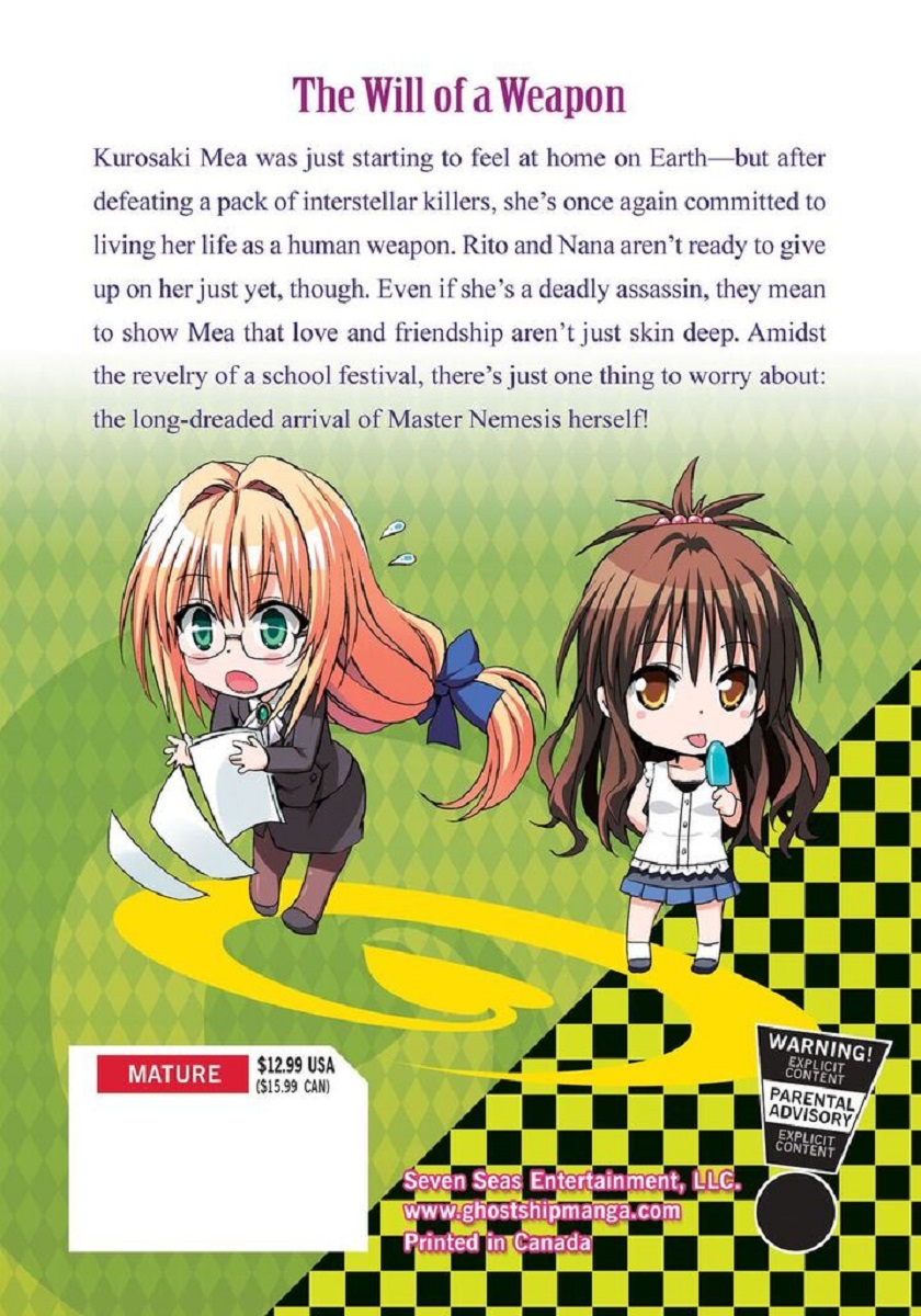 To Love Ru Darkness Manga Volume 6