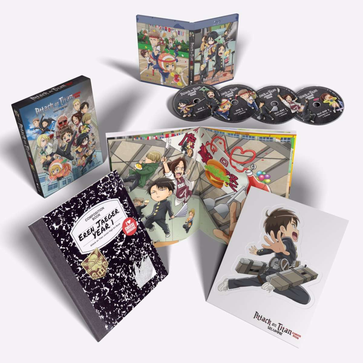 Attack on Titan, Part 2 (Limited Edition Blu-ray/DVD Combo)