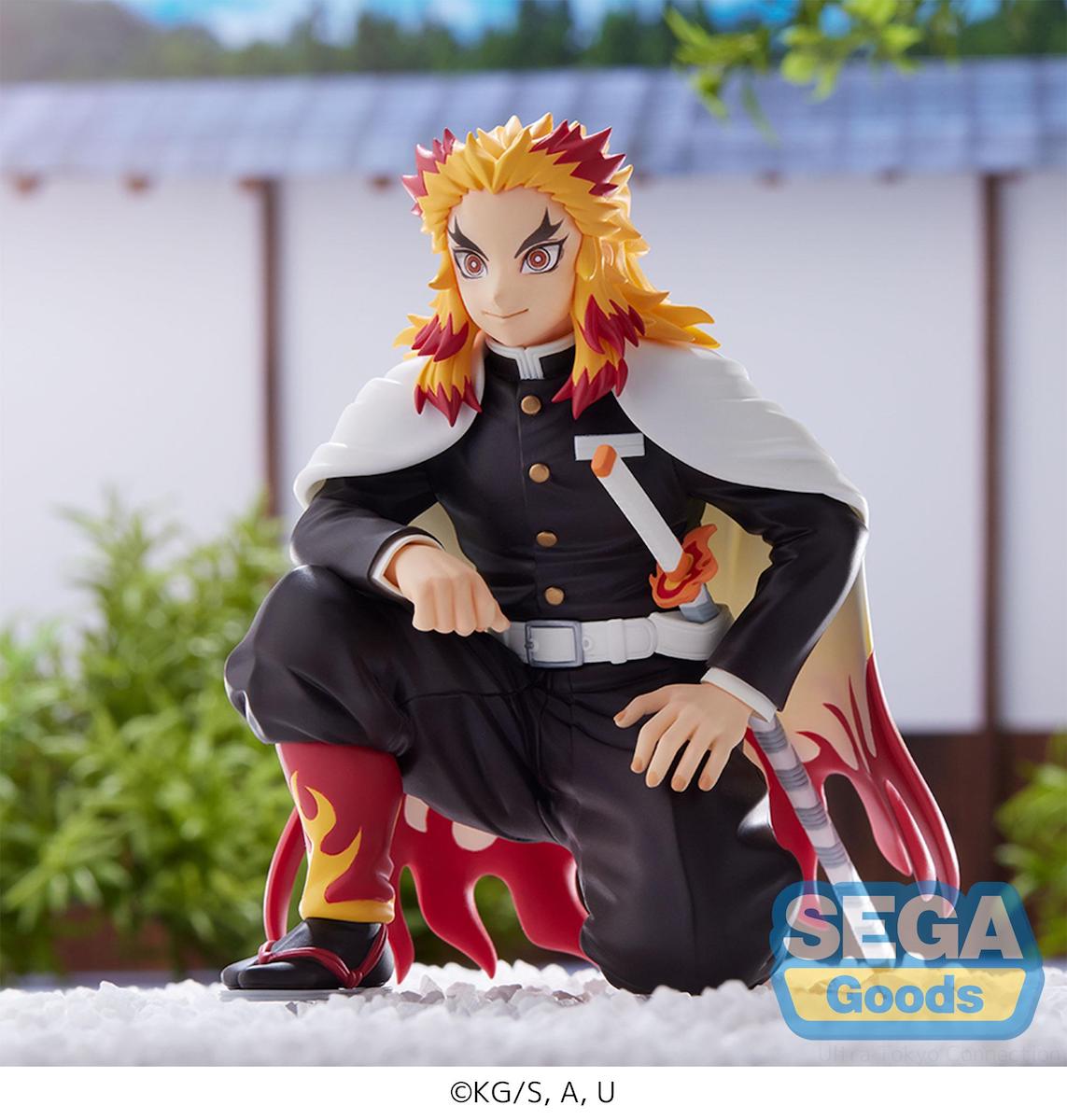 Sega PM Cranenking Figure - 炎柱 Kyojuro Rengoku (柱合會議) Demon Slayer:  Kimetsu no Yaiba