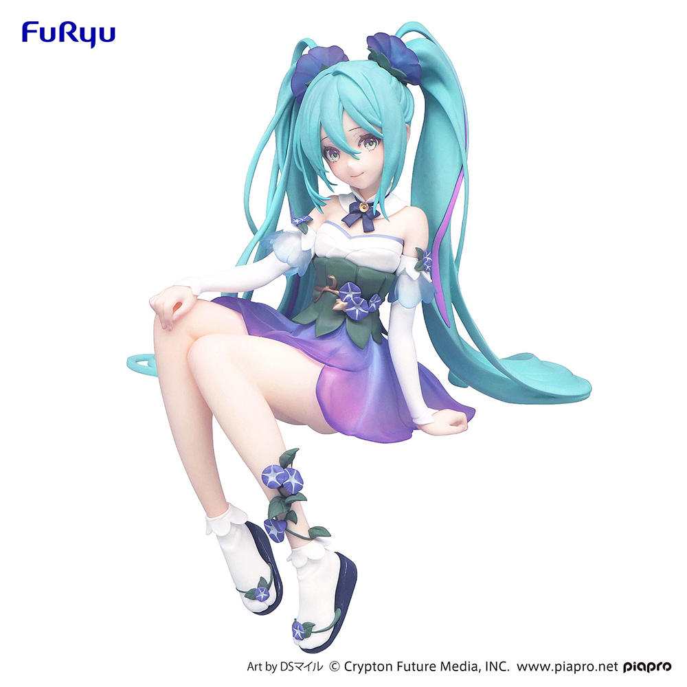 Hatsune Miku Flower Fairy Morning Glory Ver Noodle Stopper Vocaloid Figure image count 0