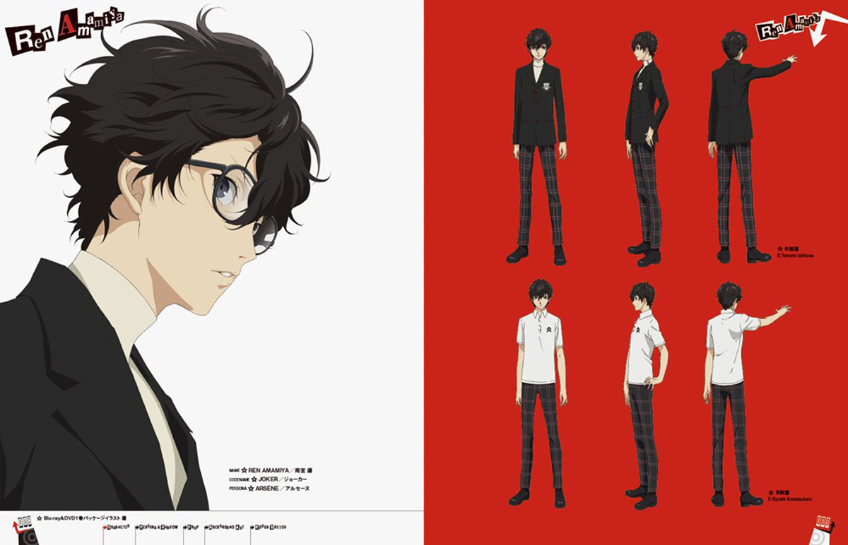 Persona 5: The Animation Material Book image count 1