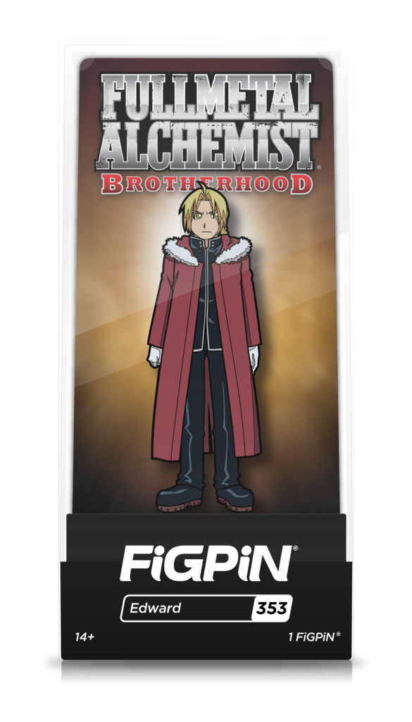 Fullmetal Alchemist: Brotherhood - Edward FiGPiN (#353) image count 1