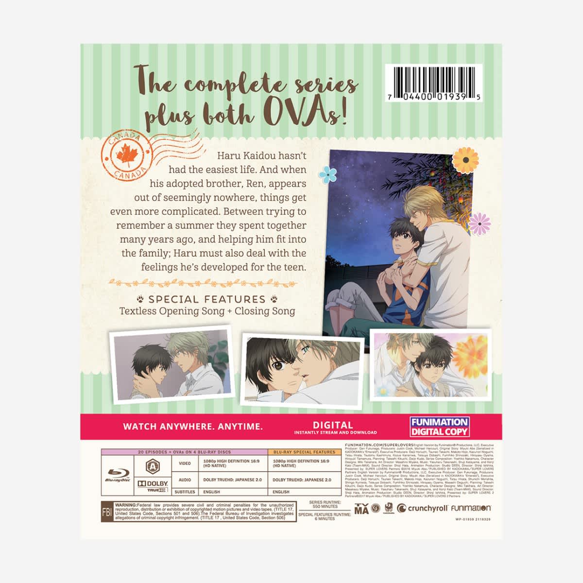 Super Lovers - The Complete Series - Essentials - Blu-ray