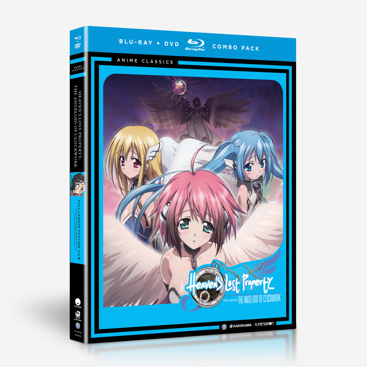 Heavens Lost Property The Angeloid Of Clockwork The Movie Anime Classics Blu Ray Dvd 1114