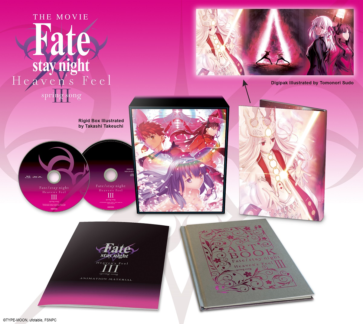 Fate Stay Night Heavens Feel III. spring song Limited Edition Blu 