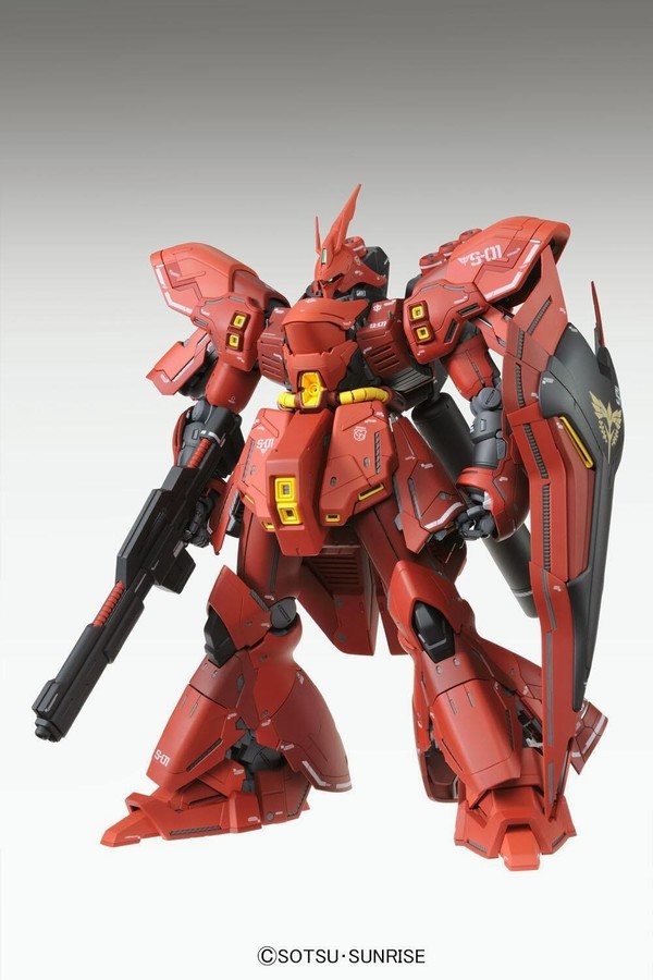 MSN-04 Sazabi Ver Ka Mobile Suit Gundam MG 1/100 Model Kit image count 0